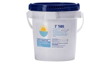 3" Chlorine Tablets Unwrapped | 25 lb. Pail | 47245900