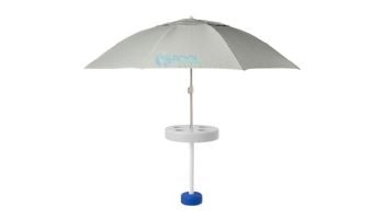 Pool Buoy Floating Pool Umbrella | Shoreline Grey | PB-16011-SG