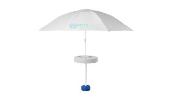 Pool Buoy Floating Pool Umbrella | Tide White | PB-16011-TW