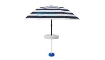 Pool Buoy Floating Pool Umbrella | Harbor Blue | PB-16011-HAR