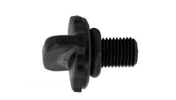 King Technology Knob with O-Ring | Black | 01-22-9945