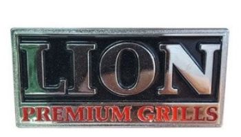Lion Premium Grills Small Lion Logo | Small Rectangle | 3212