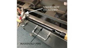 Lion Premium Grills Lion L90000 Gas Manifold | without Gas Valves | 609224