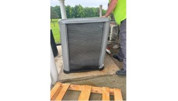 ***SCRATCH AND DENT*** WeatherKing by Raypak Pool and Spa Heat Pump | 118,000 BTU Heat Only | Spiral Titanium Tube Heat Exchanger | Digital Controls | TWPH-6560EHT01