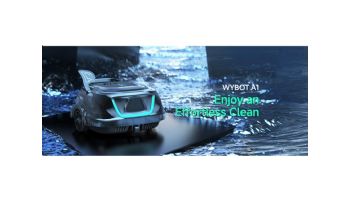 Wybot A1 Cordless Robotic Above Ground & Inground Pool Cleaner | 2-Hour Runtime | Dual-Motor Power | WYBOT A1