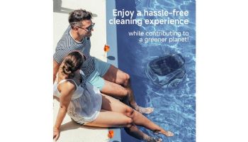 Wybot A1 Cordless Robotic Above Ground & Inground Pool Cleaner | 2-Hour Runtime | Dual-Motor Power | WYBOT A1