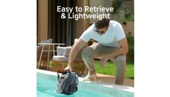 Wybot A1 Cordless Robotic Above Ground & Inground Pool Cleaner | 2-Hour Runtime | Dual-Motor Power | WYBOT A1