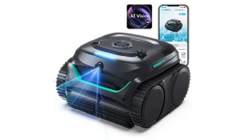 Wybot C2 Pro Vision Cordless Robotic Above Ground & Inground Pool Cleaner | 2.5-Hour Runtime | Brushless Triple Motors | WYBOT C2 Pro Vision