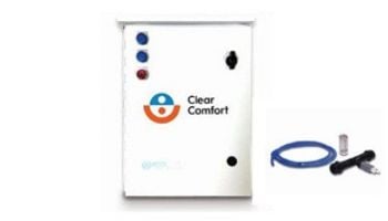 Clear Comfort Commercial CCW300A Advanced Oxidation System for Pools and Spas | Installation Kit Included | 125,000 Gallons | CCW300A-SYSDR