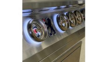 Lion Premium Grills L90000 Control Panel with Logos | 359140 345740