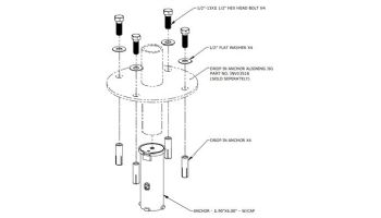 Aqua Creek Anchor Lift Kit | Concrete Decks | F-ASTSPA