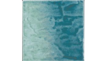 National Pool Tile Disko Bay 6x6 Series | Cyan Bay | DSB-CYAN