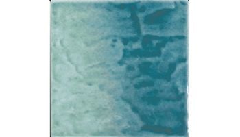 National Pool Tile Disko Bay 6x6 Series | Cyan Bay | DSB-CYAN