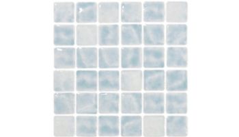 National Pool Tile Disko Bay 1x1 Series | Iceberg White | DSB-WHITE1X1