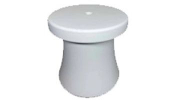 Global Pool Products 17" Pool Lounger Side Table | White | GPP-LF-TTS-W