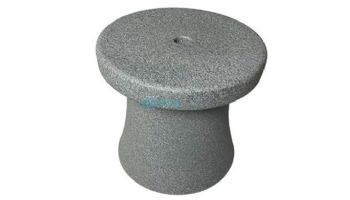Global Pool Products 17" Pool Lounger Side Table | White | GPP-LF-TTS-W