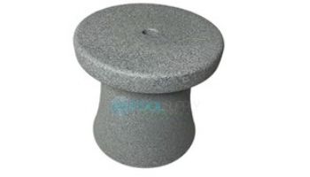 Global Pool Products 17" Pool Lounger Side Table | Grey | GPP-LF-TTS-G