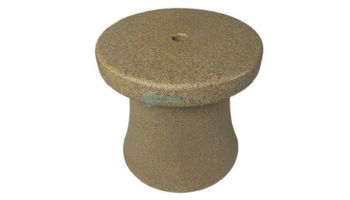 Global Pool Products 17" Pool Lounger Side Table | Sandstone | GPP-LF-TTS-S