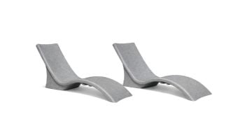 Global Pool Products Lounge Chair | Set of 2 | Grey | GPP-LF-LC-G