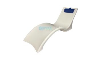 Global Pool Products Lounge Chair Head Rest | Navy Blue | GPP-LF-LCH-N