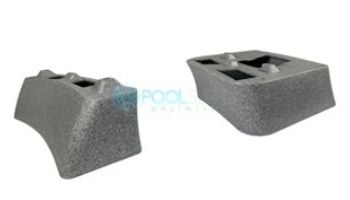 Global Pool Products Lounge Chair Deep Water Kit | White | GPP-LF-DW-W