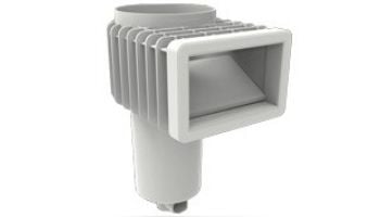 BuildTuff Extended Skimmer with Large Basket | Lid Included Complete with Key | Gray | 11090130
