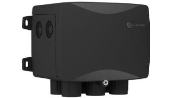 PAL Lighting Multi Color Touch Dual Zone Lighting Controller DMX Transformer | Remote Not Included | 65W 24VDC | 64-PCR-2DMX-65