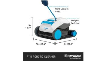 Hayward PoolCleaner R110 Inground & Above Ground Robotic Pool Cleaner | W3RCH411CU
