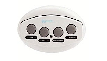 Pentair iS4 Spa-Side Remote Control | 4 Button Gray 50 ft Cable | 521884