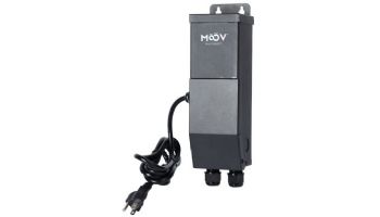 Moov Transformer for Lighting | Wall Outlet/Switch | 110V 2 Lines 12/14V 100W | Up to 7 Lights | MT100S