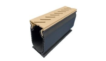 Stegmeier 10' Frontier Deck Drain Pro | Tan | 8/Case | SDDPRO-T