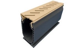 Stegmeier 10' Frontier Deck Drain Pro | Tan | 8/Case | SDDPRO-T