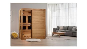 Golden Designs Dynamic Toscana 3-Person Low EMF FAR Infrared Sauna | Hemlock | DYN-6315-05