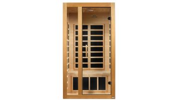 Golden Designs Dynamic Gracia 1-2 Person Ultra Low EMF FAR Infrared Sauna | Hemlock | DYN-6119-01 Elite
