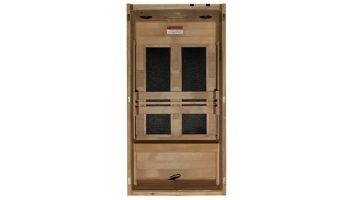 Golden Designs Dynamic Veneto 1-2 Person Ultra Low EMF FAR Infrared Sauna | Canadian Hemlock | DYN-6115-05 Elite