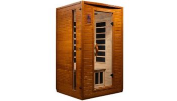 Golden Designs Dynamic Versailles 2-Person Ultra Low EMF FAR Infrared Sauna | Hemlock | DYN-6202-03 Elite