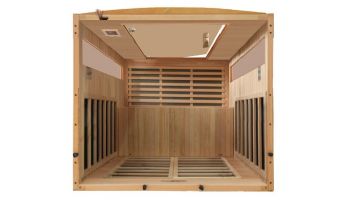 Golden Designs Dynamic Versailles 2-Person Ultra Low EMF FAR Infrared Sauna | Hemlock | DYN-6202-03 Elite