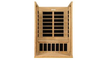 Golden Designs Dynamic Versailles 2-Person Ultra Low EMF FAR Infrared Sauna | Hemlock | DYN-6202-03 Elite