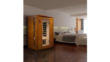 Golden Designs Dynamic Versailles 2-Person Ultra Low EMF FAR Infrared Sauna | Hemlock | DYN-6202-03 Elite