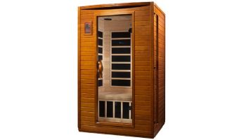 Golden Designs Dynamic Versailles 2-Person Ultra Low EMF FAR Infrared Sauna | Hemlock | DYN-6202-03 Elite