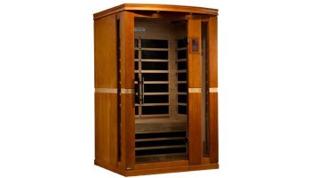 Golden Designs Dynamic Vittoria 2-Person Ultra Low EMF FAR Infrared Sauna | Hemlock | DYN-6220-01 Elite