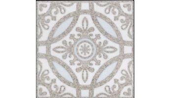 National Pool Tile Purity 6x6 Series | Deco Pattern | PUR-DECO