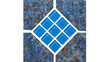 National Pool Tile Oceans 6x6 Deco | Aqua Deco | OCEANS-AQUA DECO GL
