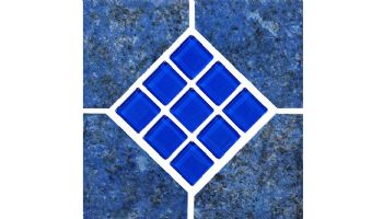 National Pool Tile Oceans 6x6 Deco | Cobalt Deco | OCEANS-COBALT DECO GL