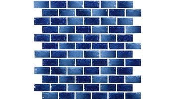 National Pool Tile Maui 1x2 Series | Cobalt | MAU-COBALT1X2