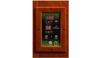 Golden Designs Dynamic Madrid 3-Person Ultra Low EMF FAR Infrared Sauna | Hemlock | DYN-6310-04 Elite