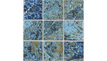 National Pool Tile North Ocean 2x2 Series | Cobalt | ELONORCOB MOS2