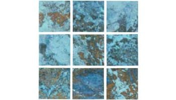 National Pool Tile Sargasso 2x2 Series | Aqua | SAR-AQUA2X2