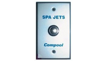 Pentair Compool Spa Jets Remote Switch Wall Mount Single Gang Plate | RCS1
