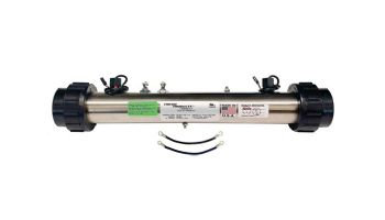 HydroQuip 15" Universal 5.5kW Dual Sensor Flow Thru Heater Assembly | 26-0071-DS-7S-K
